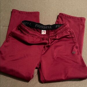 Russell Athletic Men's Maroon Pants size medium
